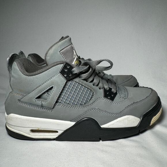 Size 7 - Nike Air Jordan 4 Retro GS Cool Grey 2019 Men's Shoes - Picture 1 of 9